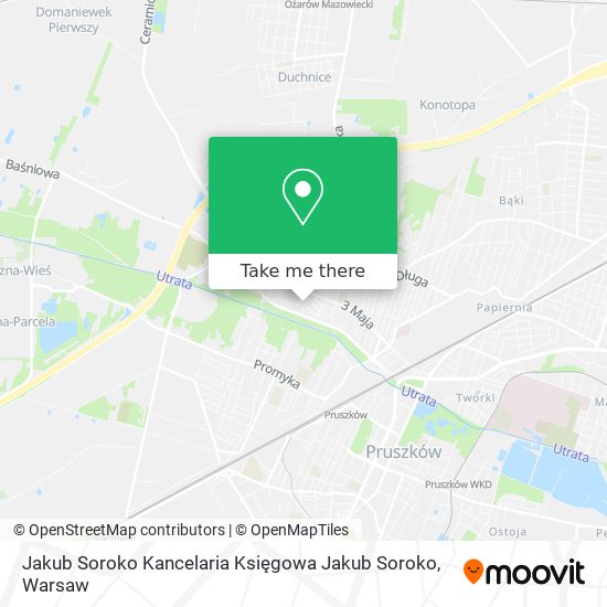 Jakub Soroko Kancelaria Księgowa Jakub Soroko map