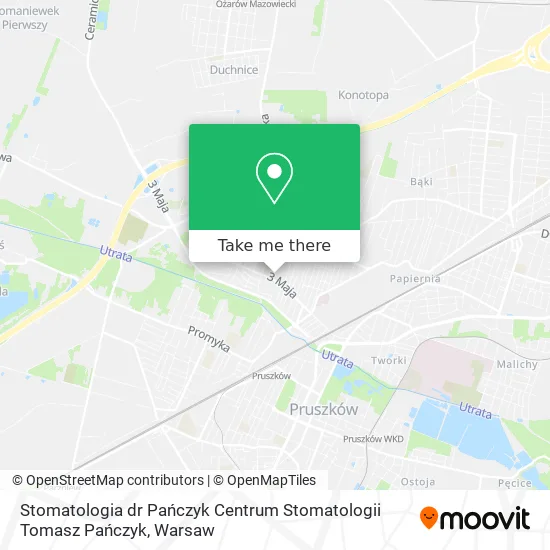 Stomatologia dr Pańczyk Centrum Stomatologii Tomasz Pańczyk map