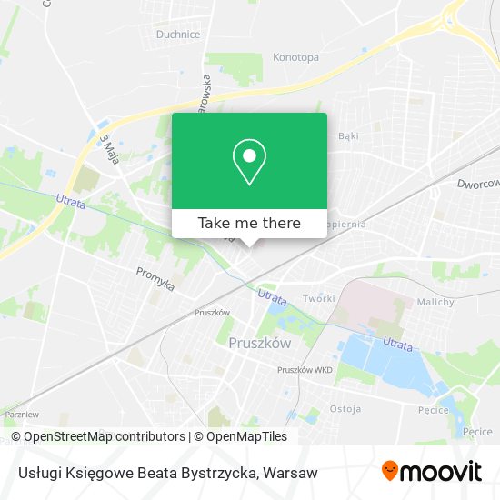 Usługi Księgowe Beata Bystrzycka map