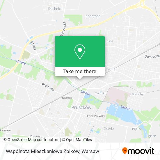 Wspólnota Mieszkaniowa Żbików map