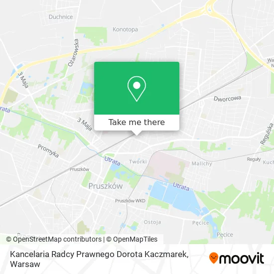 Карта Kancelaria Radcy Prawnego Dorota Kaczmarek