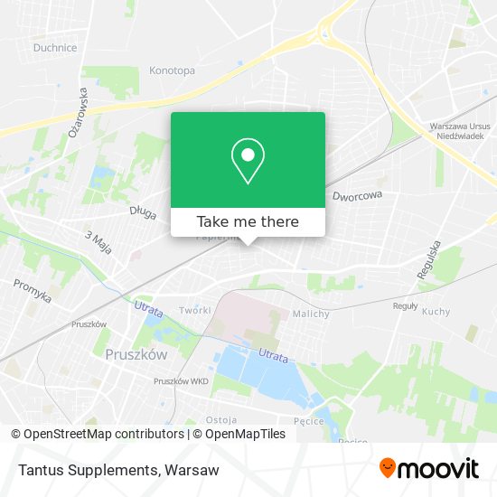 Tantus Supplements map