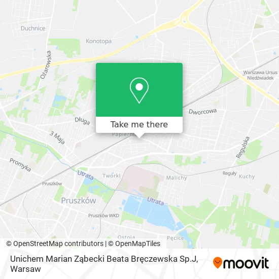 Unichem Marian Ząbecki Beata Bręczewska Sp.J map