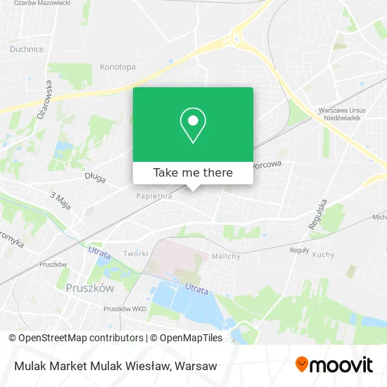 Карта Mulak Market Mulak Wiesław