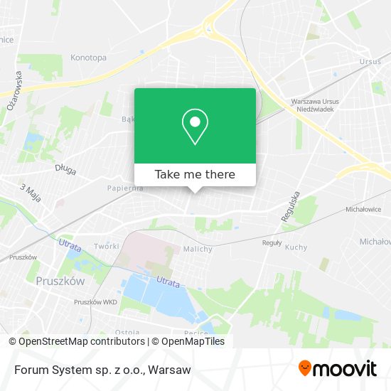 Forum System sp. z o.o. map