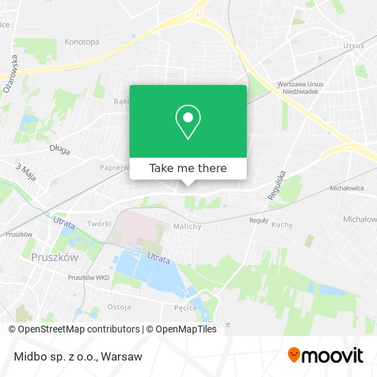 Midbo sp. z o.o. map