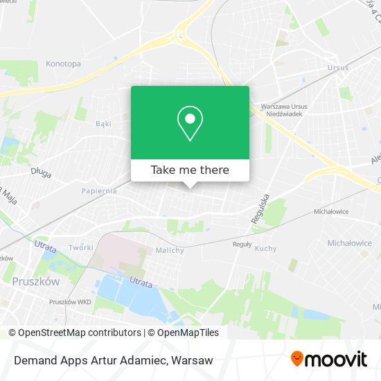 Demand Apps Artur Adamiec map