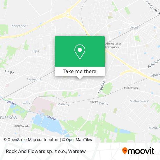 Rock And Flowers sp. z o.o. map