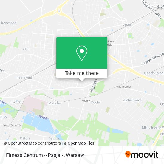 Fitness Centrum ~Pasja~ map