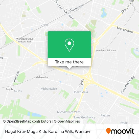 Hagal Krav Maga Kids Karolina Wilk map