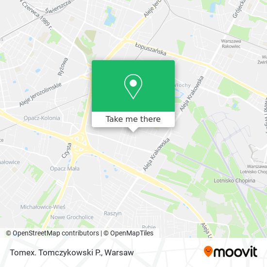 Tomex. Tomczykowski P. map