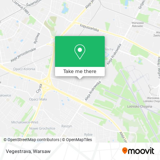 Vegestrava map