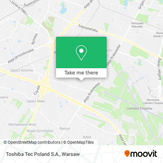 Toshiba Tec Poland S.A. map