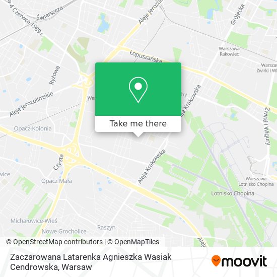 Zaczarowana Latarenka Agnieszka Wasiak Cendrowska map