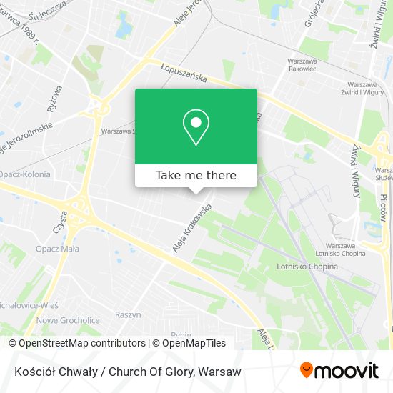 Kościół Chwały / Church Of Glory map