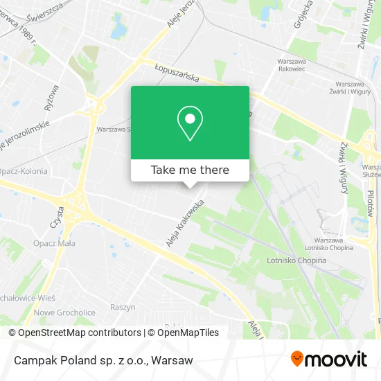 Карта Campak Poland sp. z o.o.
