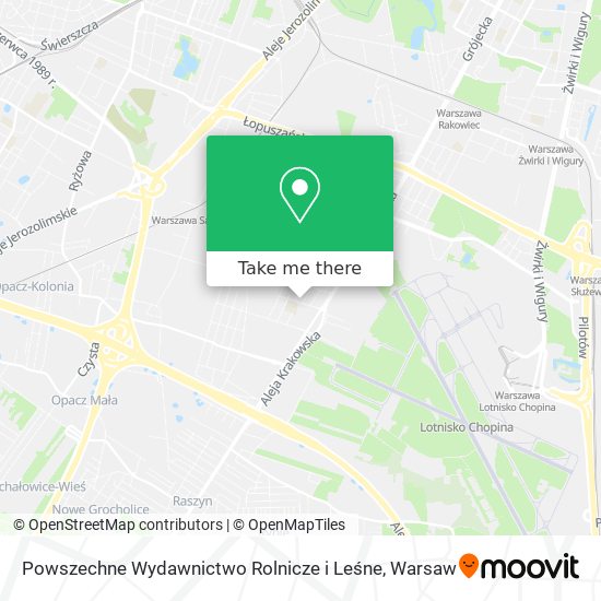 Powszechne Wydawnictwo Rolnicze i Leśne map