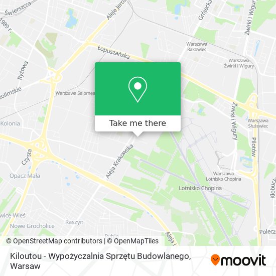 Kiloutou - Wypożyczalnia Sprzętu Budowlanego map