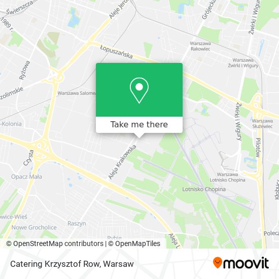 Catering Krzysztof Row map