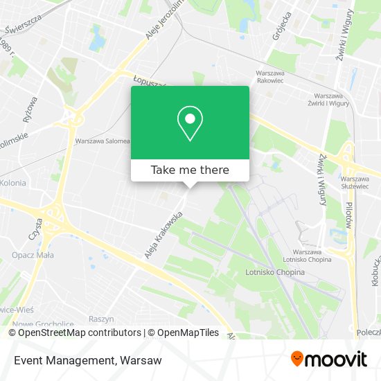 Event Management map