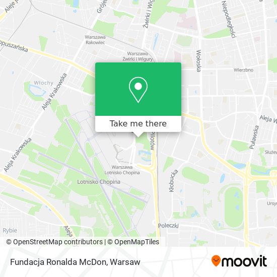 Fundacja Ronalda McDon map