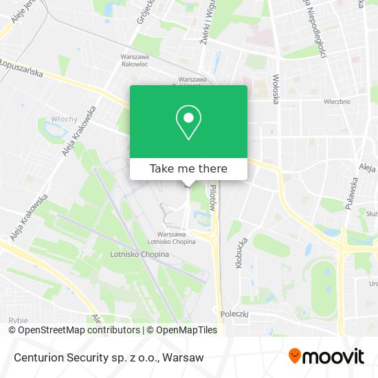 Centurion Security sp. z o.o. map