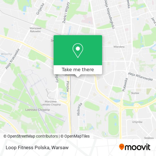 Loop Fitness Polska map