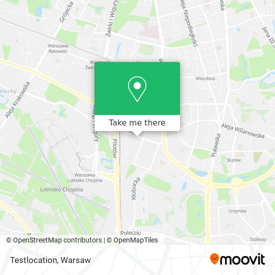 Карта Testlocation