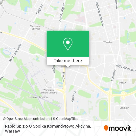 Rabid Sp z o O Spółka Komandytowo Akcyjna map