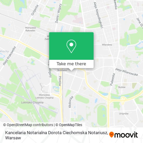 Kancelaria Notarialna Dorota Ciechomska Notariusz map