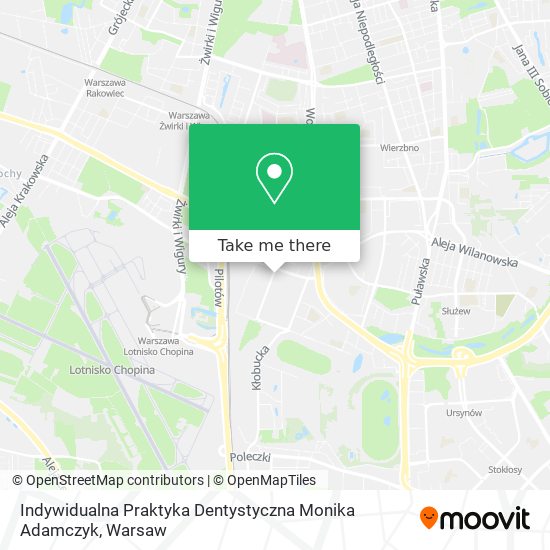 Indywidualna Praktyka Dentystyczna Monika Adamczyk map