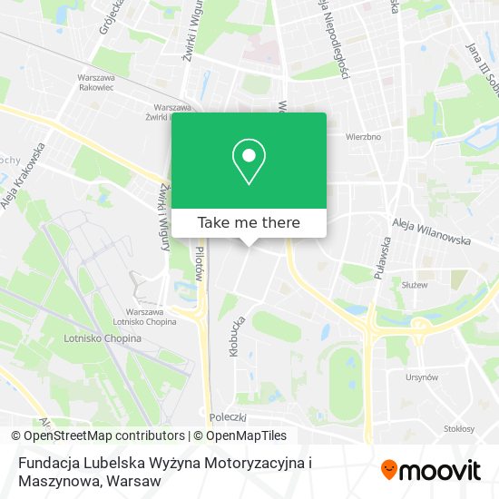 Fundacja Lubelska Wyżyna Motoryzacyjna i Maszynowa map