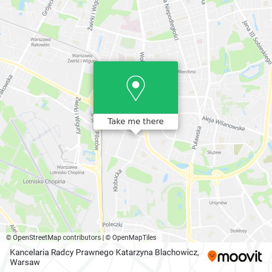 Kancelaria Radcy Prawnego Katarzyna Blachowicz map