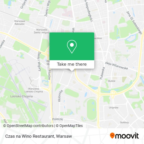 Czas na Wino Restaurant map