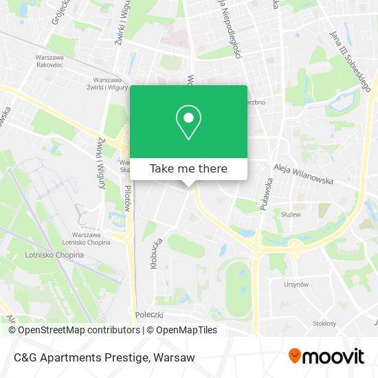 C&G Apartments Prestige map