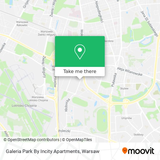 Galeria Park By Incity Apartments map