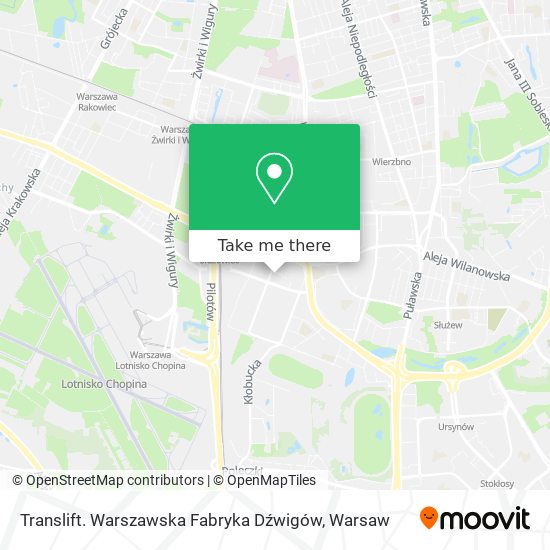 Translift. Warszawska Fabryka Dźwigów map