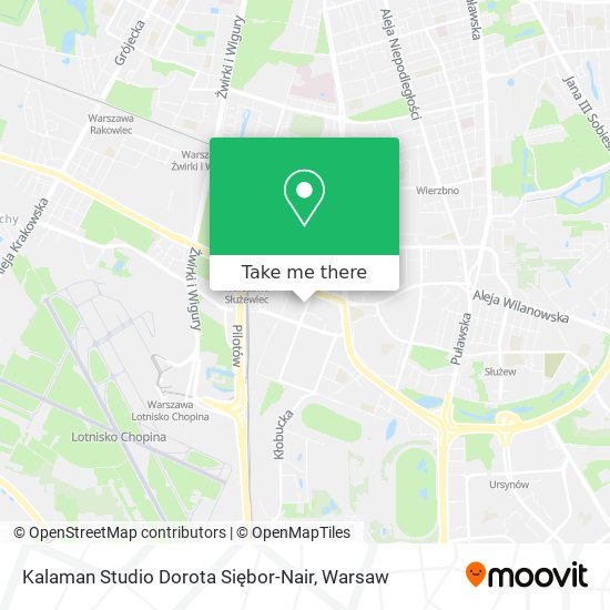 Kalaman Studio Dorota Siębor-Nair map