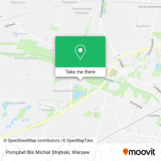 Карта Pompbet Bis Michał Strębski