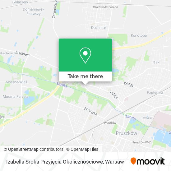 Izabella Sroka Przyjęcia Okolicznościowe map