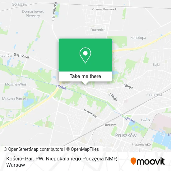 Kościół Par. PW. Niepokalanego Poczęcia NMP map
