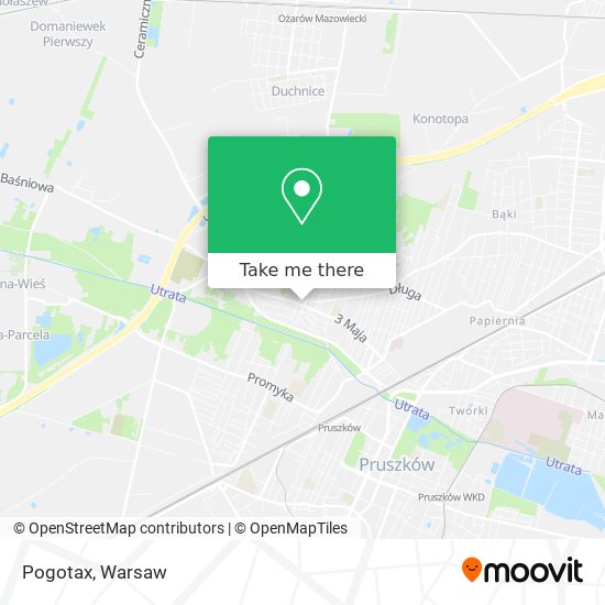 Pogotax map