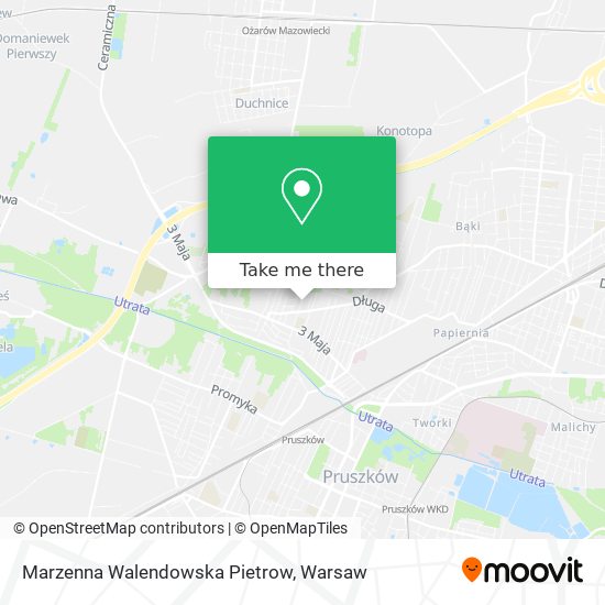 Marzenna Walendowska Pietrow map