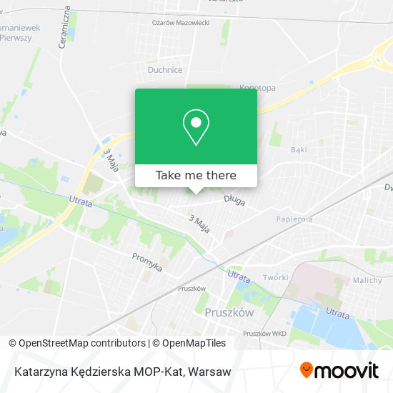 Katarzyna Kędzierska MOP-Kat map