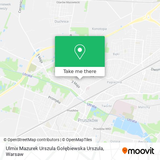 Ulmix Mazurek Urszula Gołębiewska Urszula map