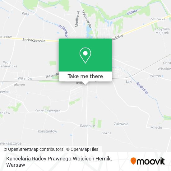 Kancelaria Radcy Prawnego Wojciech Hernik map