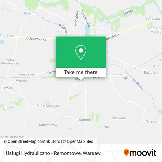 Usługi Hydrauliczno - Remontowe map