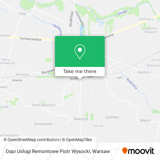 Dapi Usługi Remontowe Piotr Wysocki map