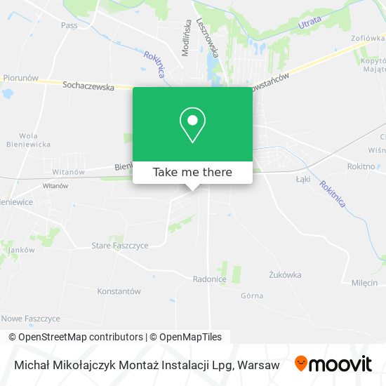 Michał Mikołajczyk Montaż Instalacji Lpg map