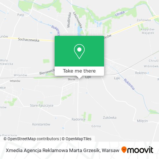 Xmedia Agencja Reklamowa Marta Grzesik map